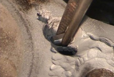 <p>An example of filling big corroded hole with the appropriate metal choke is shown on the</p> ...